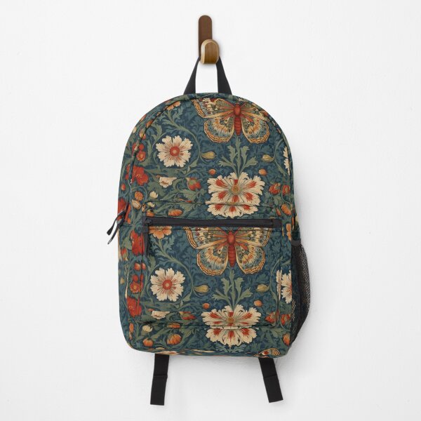 Item preview, William Morris inspired butterfly print designed and sold by saywhatcreative.