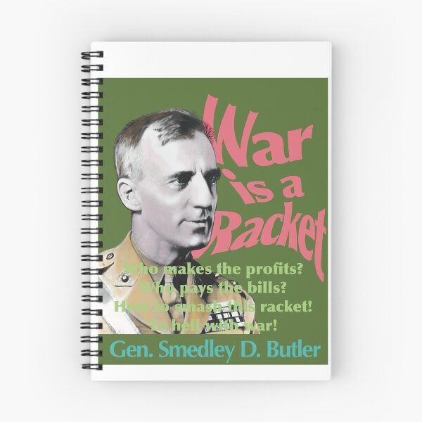 Aperçu de l'œuvre Général Smedley Butler, La guerre est un racket créée et vendue par 1001Rabbits.