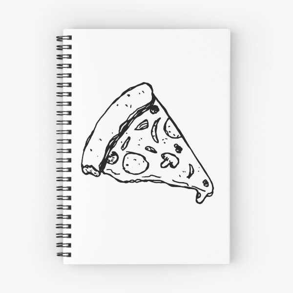 Item preview, Dark and Gritty Pizza Slice Sketch designed and sold by Michael Stewart.