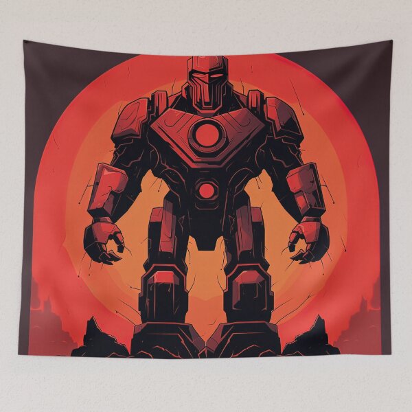 Item preview, Golem | Red minimalism designed and sold by ComicsFactory.