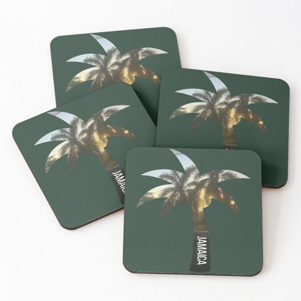 Item preview, Jamaica coconut tree sticker  designed and sold by jckali.