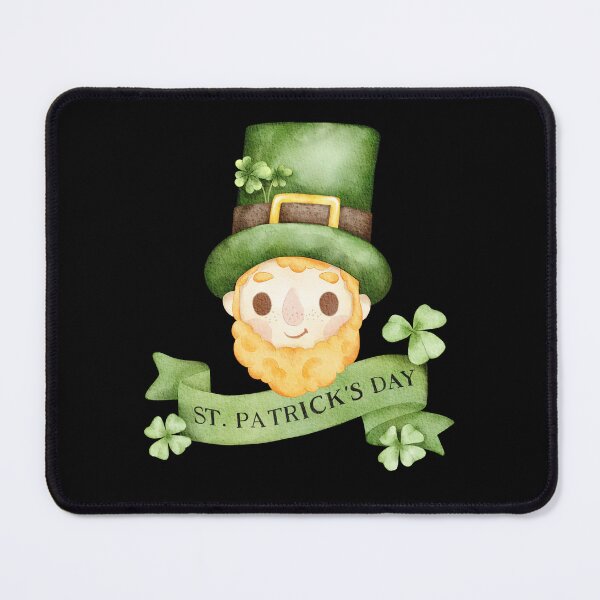 Item preview, Happy Leprechaun with ginger beard. Happy St. Paddy's Day! designed and sold by UnCoverDesign.