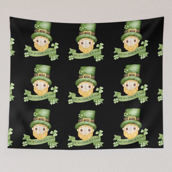 Item preview, Happy Leprechaun with ginger beard. Happy St. Paddy's Day! designed and sold by UnCoverDesign.
