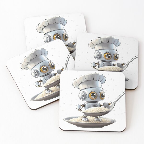 Item preview, Robot Chef Making Rice Calculation designed and sold by omerfdln34.