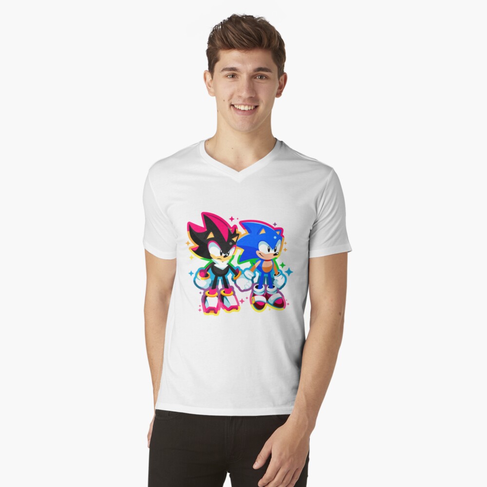 Vista previa del artículo con la obra «Camiseta de cuello en V», diseñado y vendido por loloaburto.