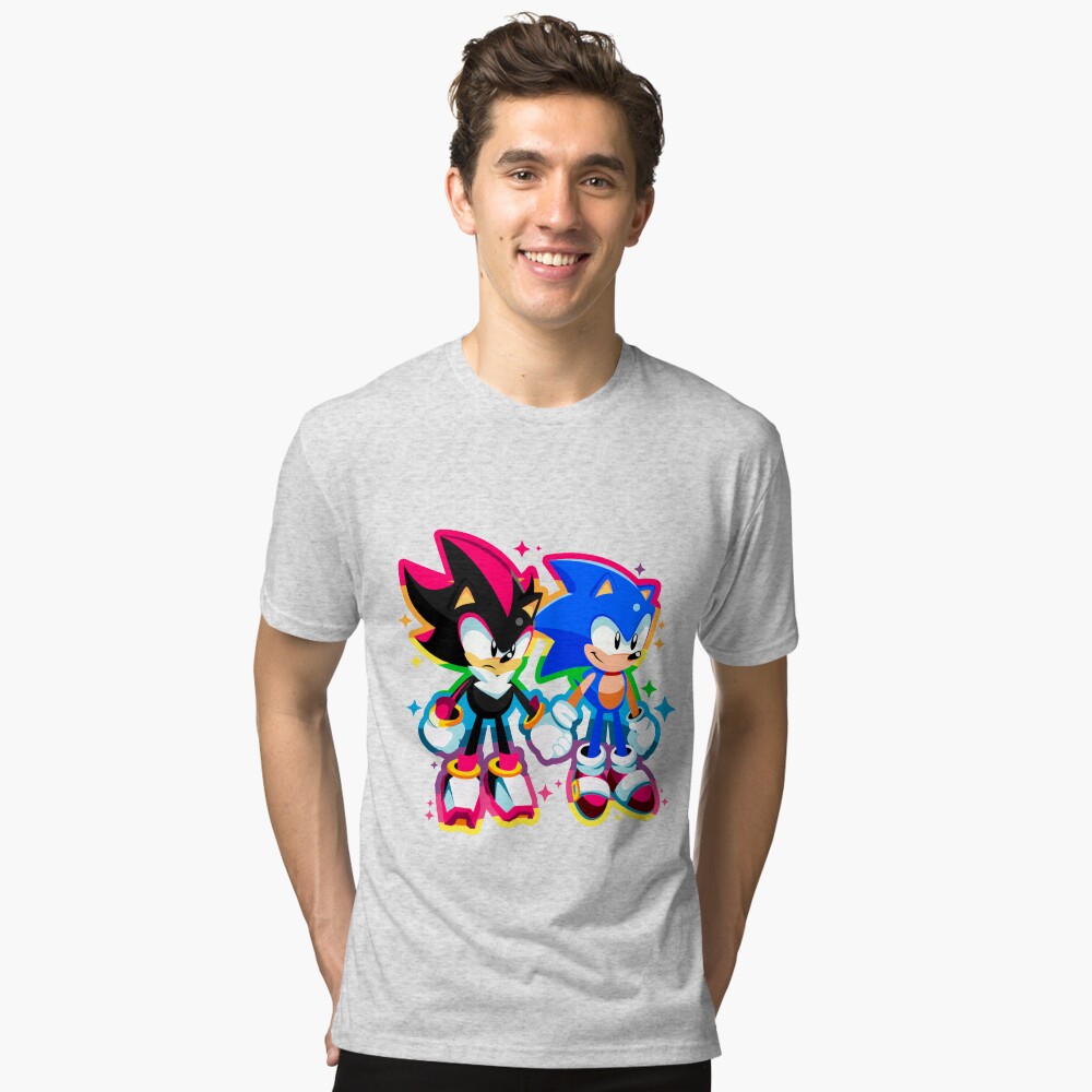 Vista previa del artículo con la obra «Camiseta de tejido mixto», diseñado y vendido por loloaburto.