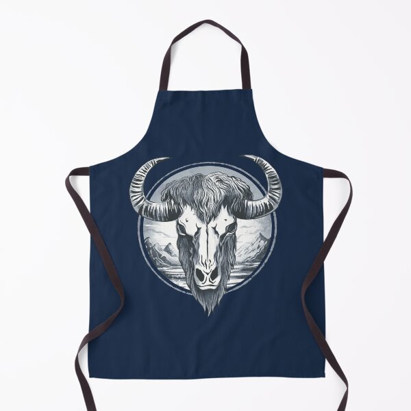 Item preview, Buffalo skull black designed and sold by AngeMNunez.