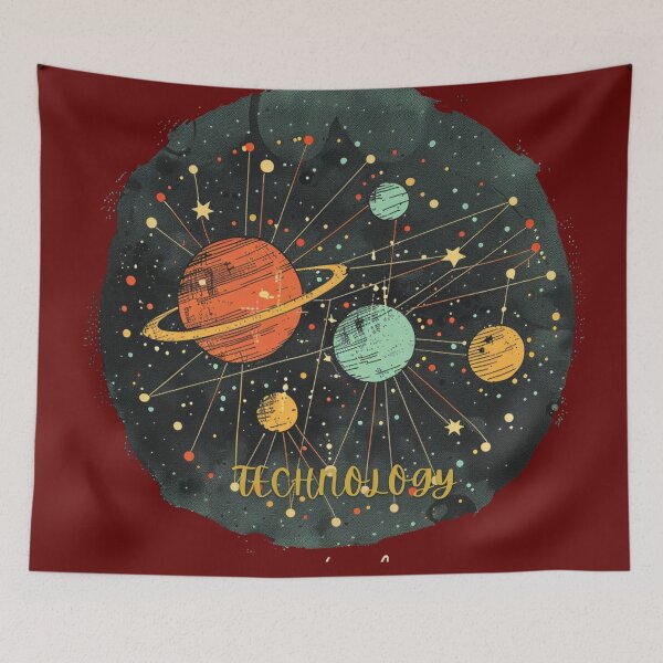 Item preview, Techno Cosmos: A Digital Odyssey designed and sold by Ace Apparel  Attire.