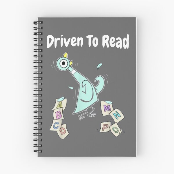 Item preview, Driven To Read Pigeon Library Reading Books ABC Funny designed and sold by Goo2design.