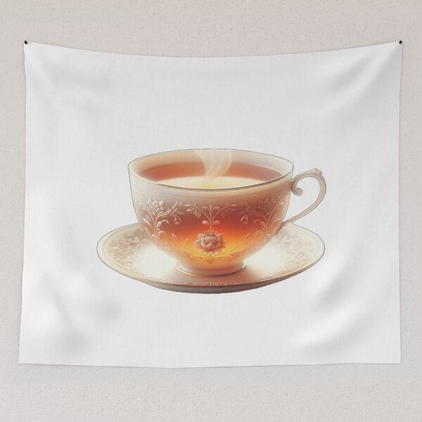 Item preview, Cup of Tea Hot Beverage in a Fancy Cup Drink designed and sold by kylmllr101684.