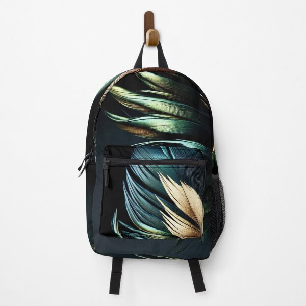Item preview, The Lonely Feather with a golden heart designed and sold by JZDezignsz.