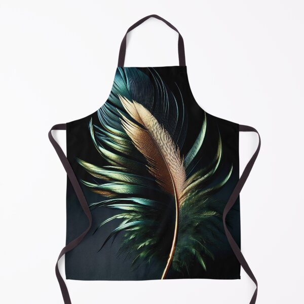 Item preview, The Lonely Feather with a golden heart designed and sold by JZDezignsz.