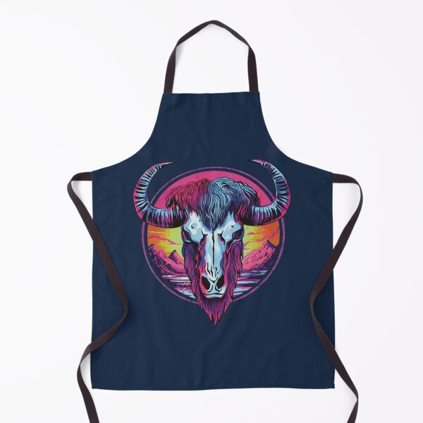 Item preview, Buffalo skull colorful designed and sold by AngeMNunez.