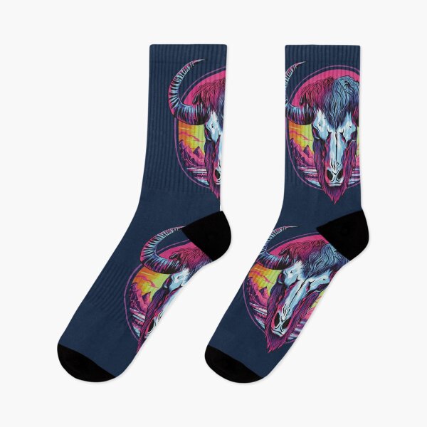 Item preview, Buffalo skull colorful designed and sold by AngeMNunez.