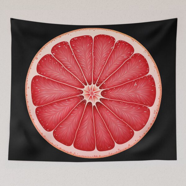 Item preview, Grapefruit | Red minimalism designed and sold by ComicsFactory.