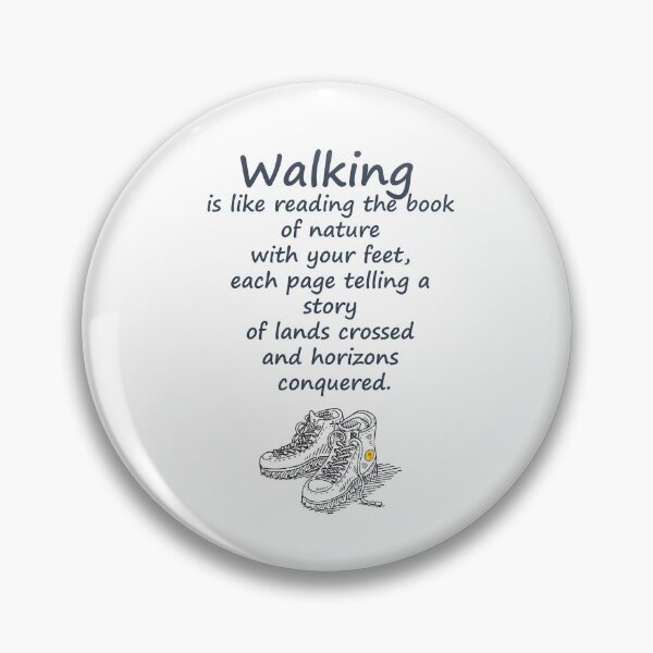 Item preview, Walking is like reading a book designed and sold by cerpedani.