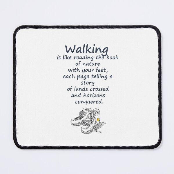 Item preview, Walking is like reading a book designed and sold by cerpedani.