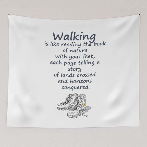 Item preview, Walking is like reading a book designed and sold by cerpedani.