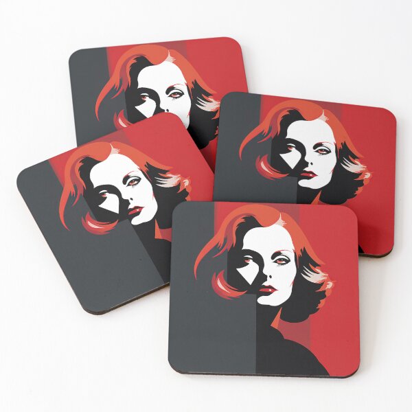 Item preview, Greta Garbo | Red minimalism designed and sold by ComicsFactory.