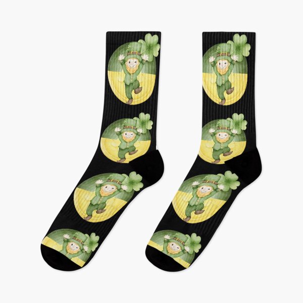 Item preview,  Leprechaun Irish Man with gold, green rainbow with clover. Enjoy St. Paddy's Day! designed and sold by UnCoverDesign.