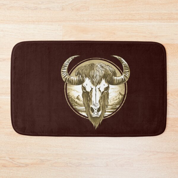 Item preview, Buffalo skull wild west designed and sold by AngeMNunez.