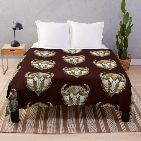 Item preview, Buffalo skull wild west designed and sold by AngeMNunez.