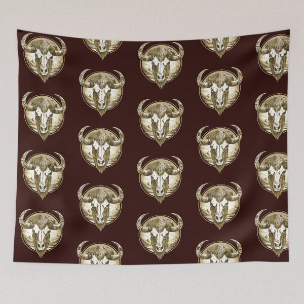 Item preview, Buffalo skull wild west designed and sold by AngeMNunez.