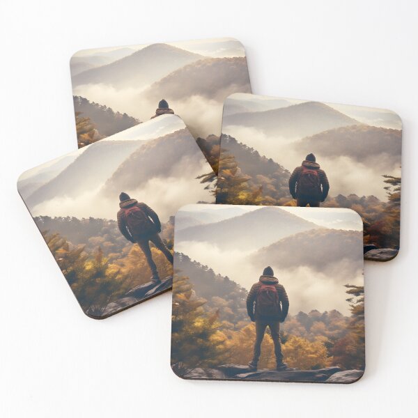 Item preview, Solitude in the Misty Mountains designed and sold by Shirtastically.