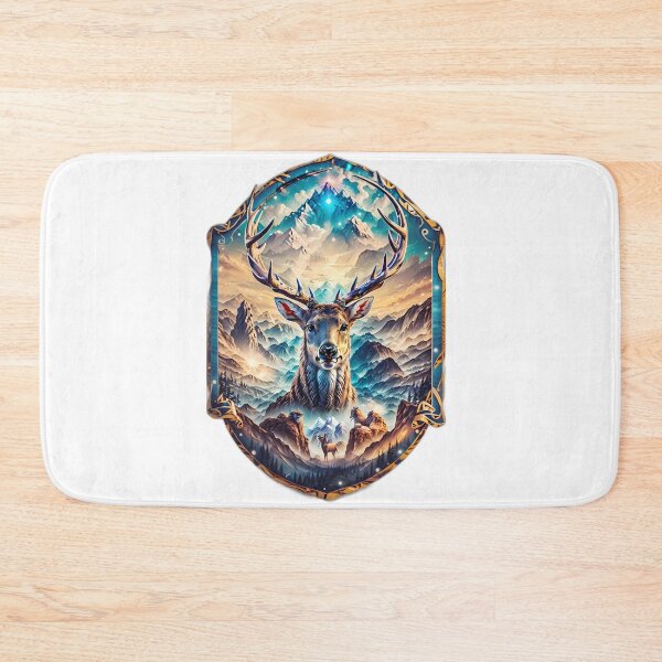 Item preview, Badge simple Sparta Deer antlers Ski Party designed and sold by Elegacy77.