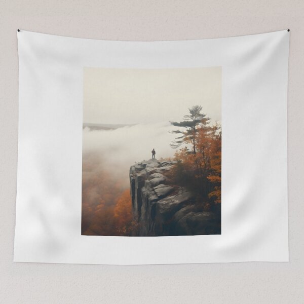 Item preview, Solitude in the Misty Mountains designed and sold by Shirtastically.