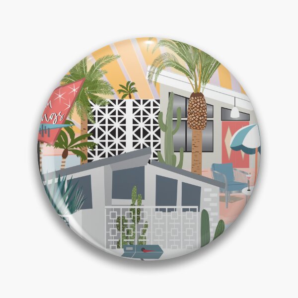 Item preview, Retro Palm Springs II designed and sold by SweetCoolVibes.