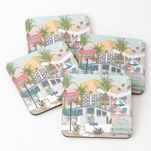 Item preview, Retro Palm Springs II designed and sold by SweetCoolVibes.