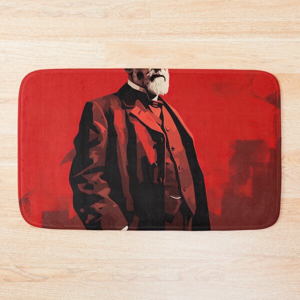 Item preview, Grover Cleveland | Red minimalism designed and sold by ComicsFactory.