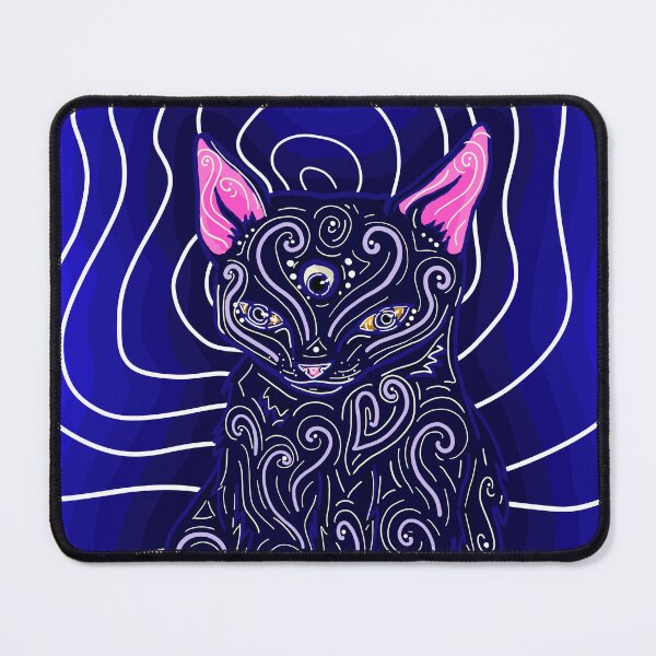Item preview, cosmo kitty with backround designed and sold by Sabina Kowalcze.