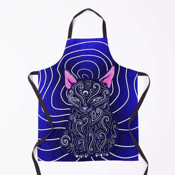 Item preview, cosmo kitty with backround designed and sold by Sabina Kowalcze.
