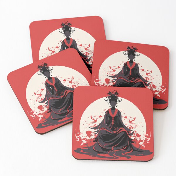 Item preview, Guanyin | Red minimalism designed and sold by ComicsFactory.
