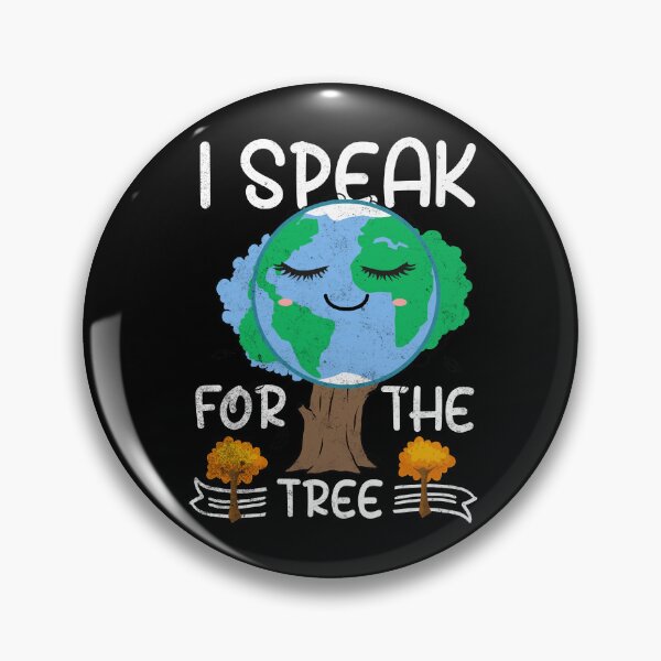 Item preview, i speak for trees earth day save earth inspiration hippie designed and sold by ChromaticBlend.