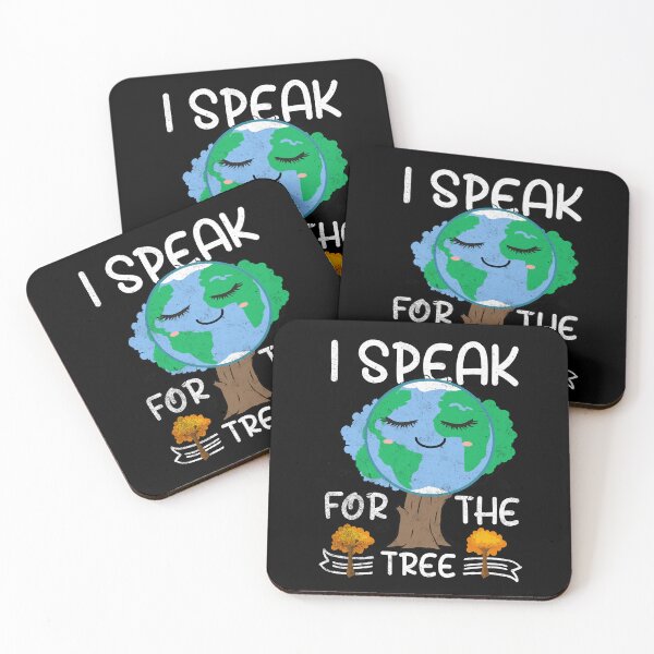 Item preview, i speak for trees earth day save earth inspiration hippie designed and sold by ChromaticBlend.