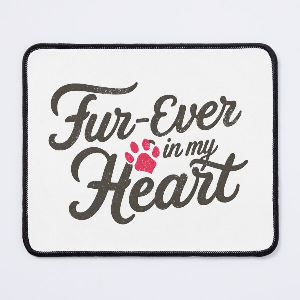 Item preview, Fur-ever in My Heart: Pet Memorial Tribute designed and sold by MillennialVibe.