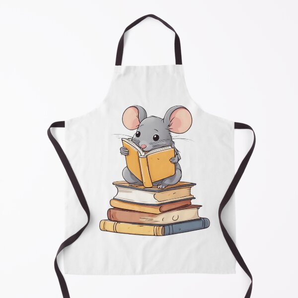 Item preview, Back to school mouse reading books designed and sold by Culmika.