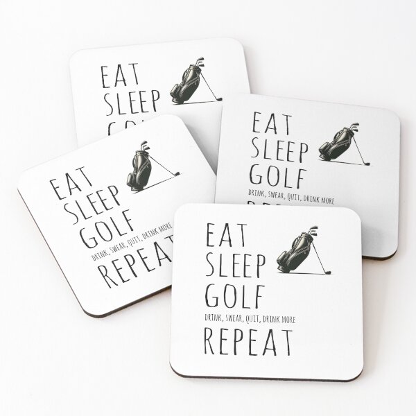 Item preview, Eat Sleep Golf Repeat designed and sold by BallsyGolf.