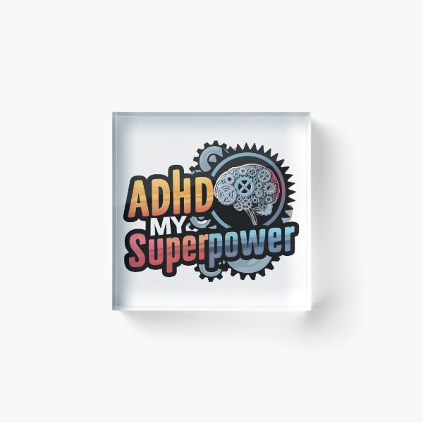 Item preview, ADHD: Unleashing My Superpower designed and sold by MillennialVibe.