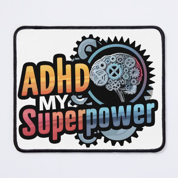 Item preview, ADHD: Unleashing My Superpower designed and sold by MillennialVibe.