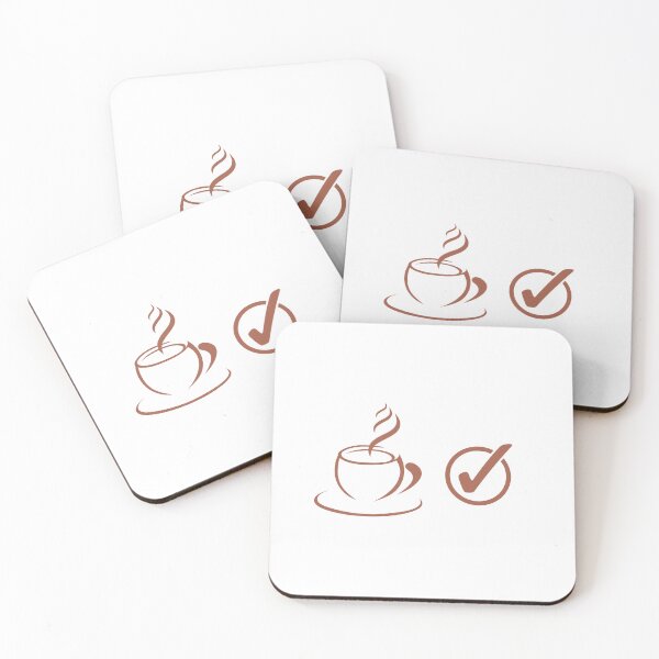 Item preview, hot coffee sticker designed and sold by CarinoDesigns.