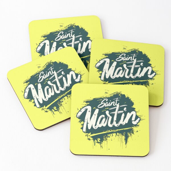 Item preview, Saint Martin (with White Lettering) designed and sold by VelvetRoom.