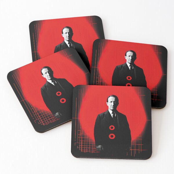 Item preview, Guglielmo Marconi | Red minimalism designed and sold by ComicsFactory.