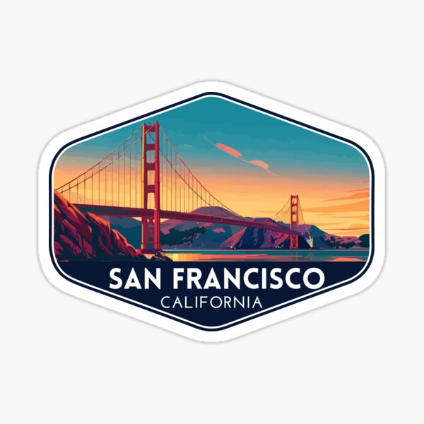 Item preview, San Francisco California Travel Art designed and sold by electricninja.
