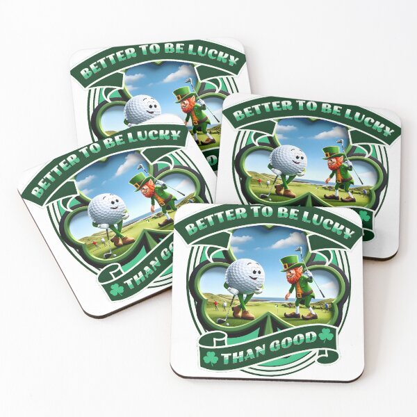 Item preview, St. Patrick's Day Golf Design designed and sold by BallsyGolf.