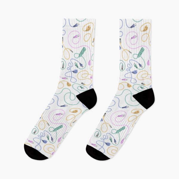 Item preview, Recharge in Pastel Pink Green Blue Yellow on White designed and sold by Squilla Design Studio.