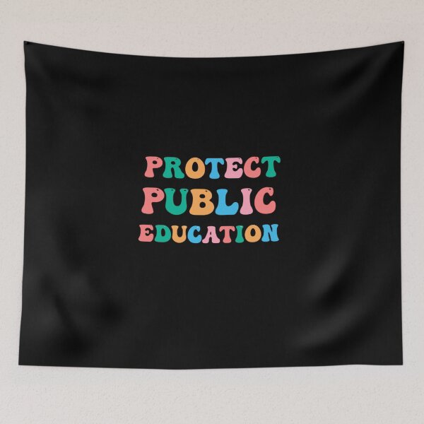 Item preview, Protect Public Education Public Teacher School Great designed and sold by artzaka.